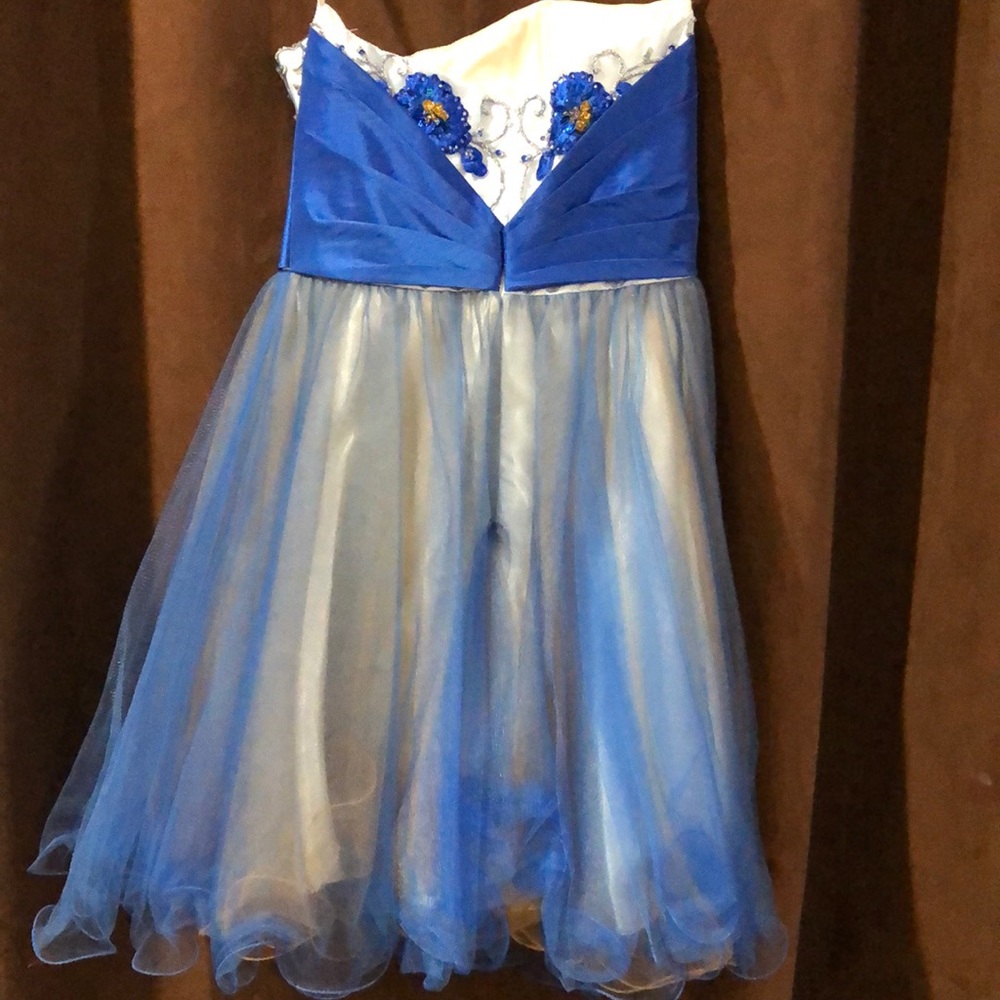“Cinderella” Strapless Mini Dress - Picture 2 of 9